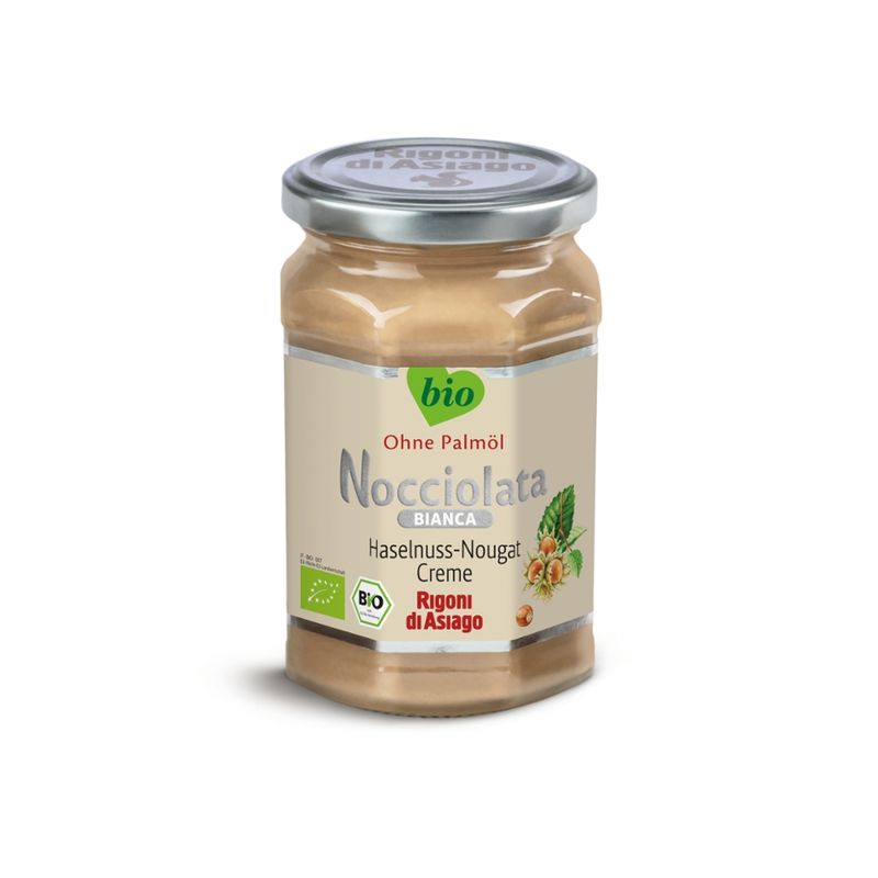 Rigoni di Asiago S.R.L.  Rigoni di Asiago Nocciolata Bianca BIO 250g - Produktbild