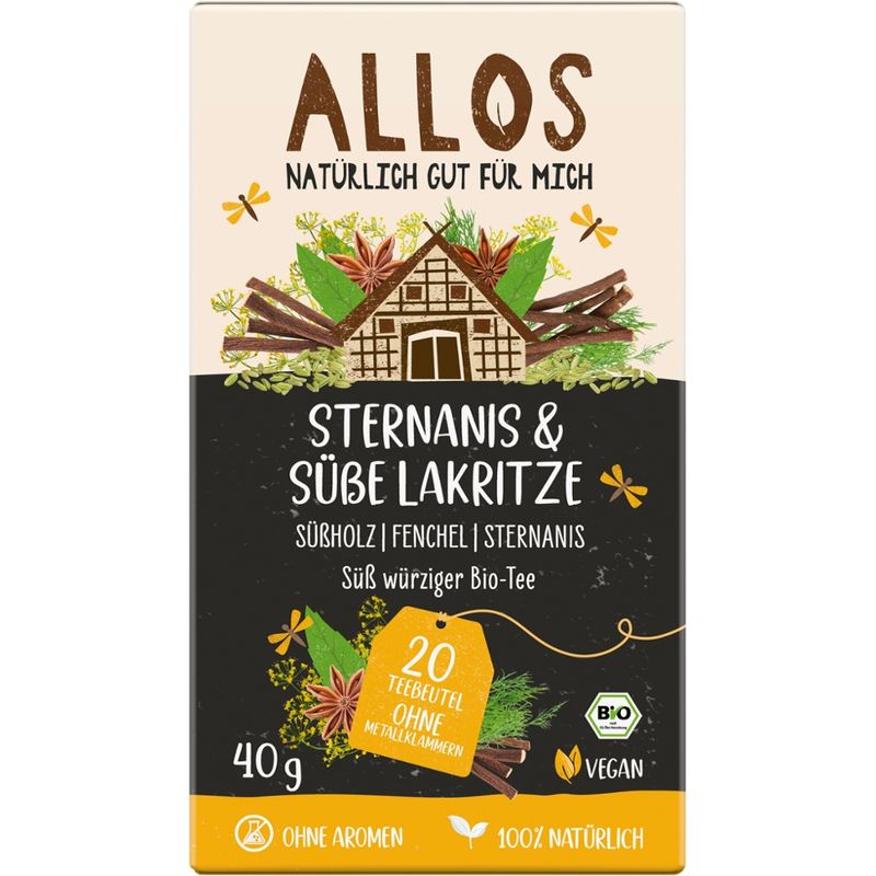 Allos Sternanis & Süße Lakritze Tee - Produktbild