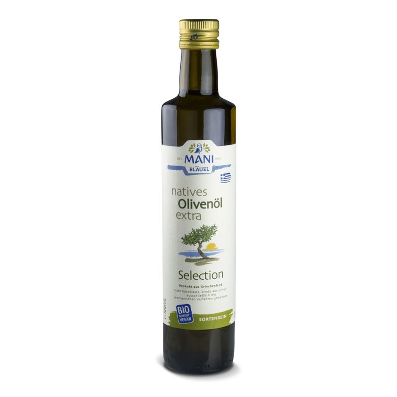 MANI® MANI natives Olivenöl extra, Selection, bio - Produktbild