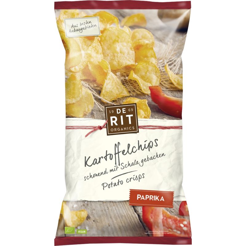 De Rit Kartoffelchips Paprika - Produktbild