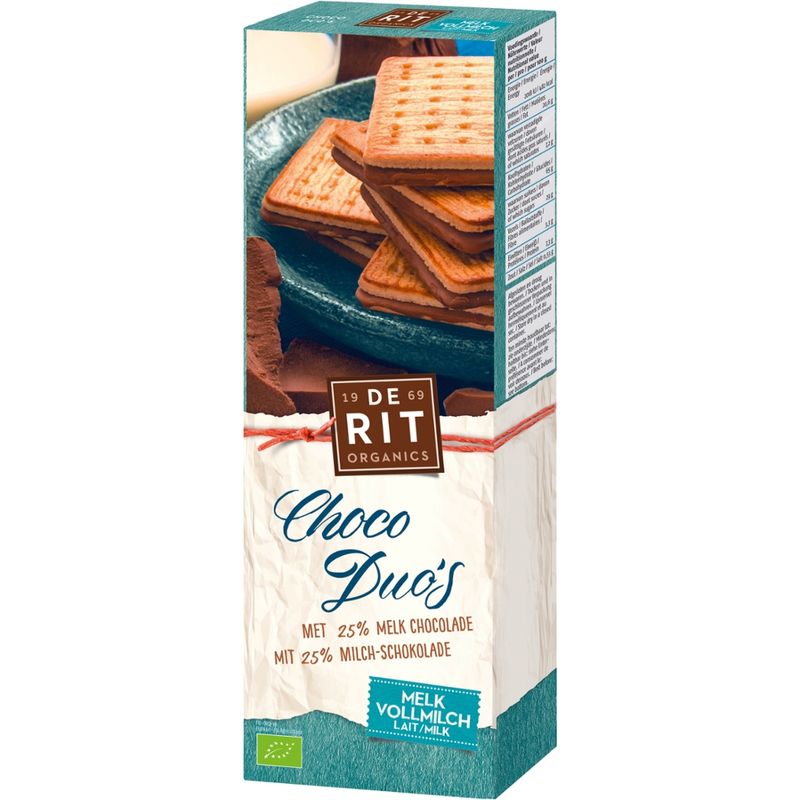 De Rit Choco Duo´s, Vollmilch - Produktbild