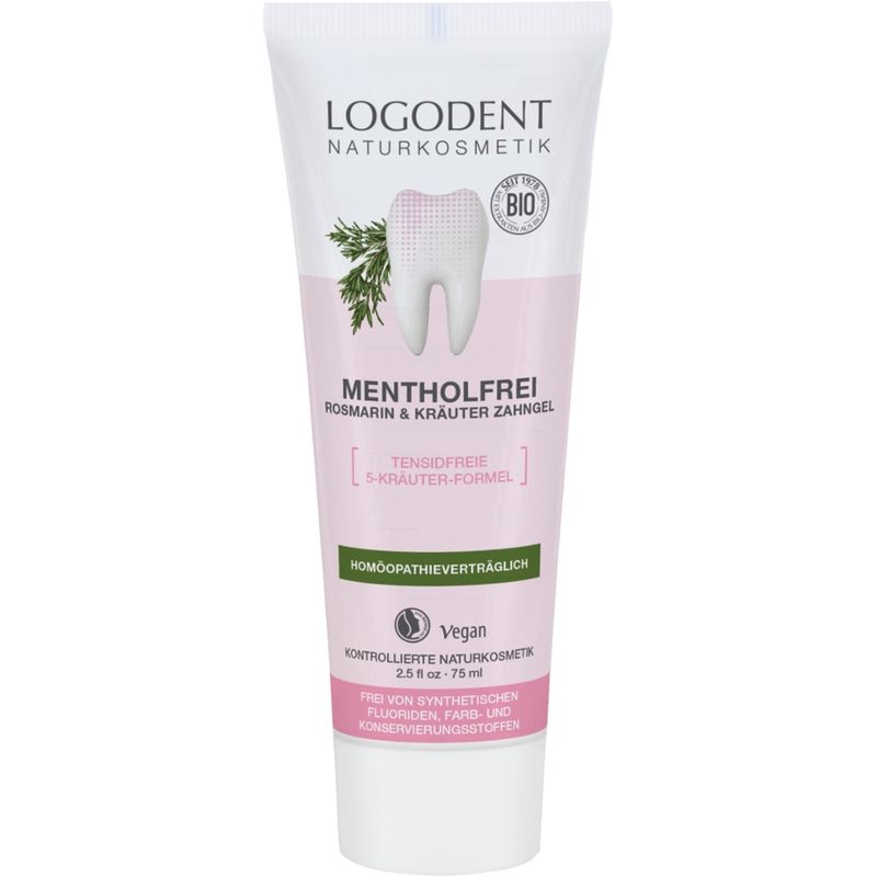 Logona MENTHOLFREI Rosmarin Zahngel - Produktbild