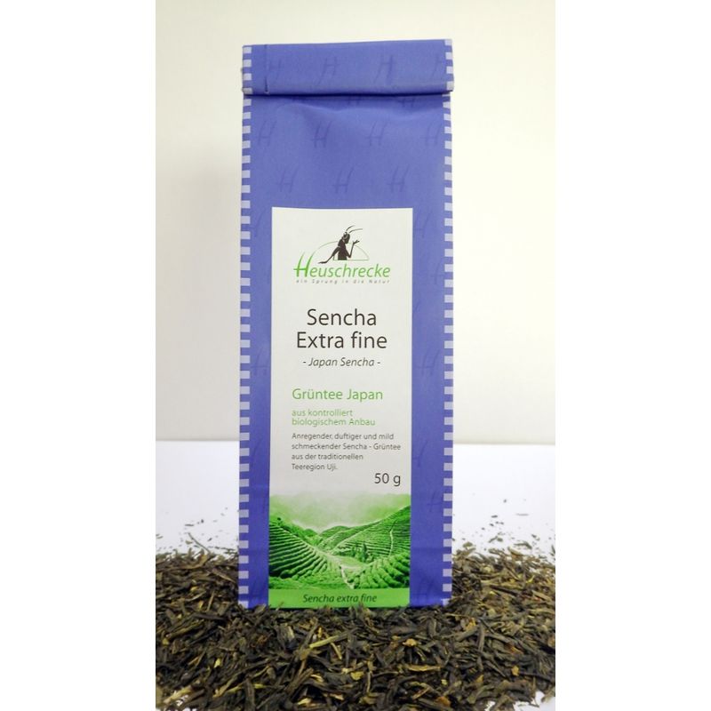 Heuschrecke Japan Sen-Cha, extra fine, Grüntee kbA - Produktbild