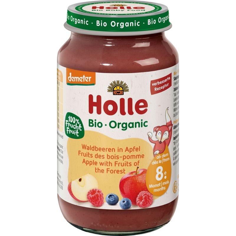 Holle  Waldbeeren in Apfel - Produktbild