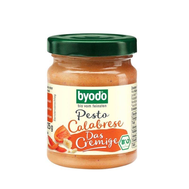 Byodo Byodo Pesto Calabrese, cremig, 125 g - Produktbild