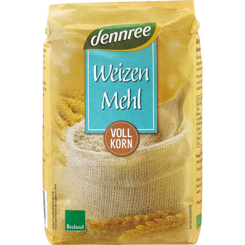 dennree Weizenvollkornmehl - Produktbild
