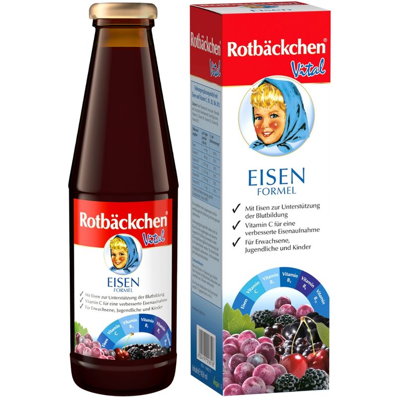 Rotbäckchen Rotbäckchen Vital Eisen Formel - Produktbild