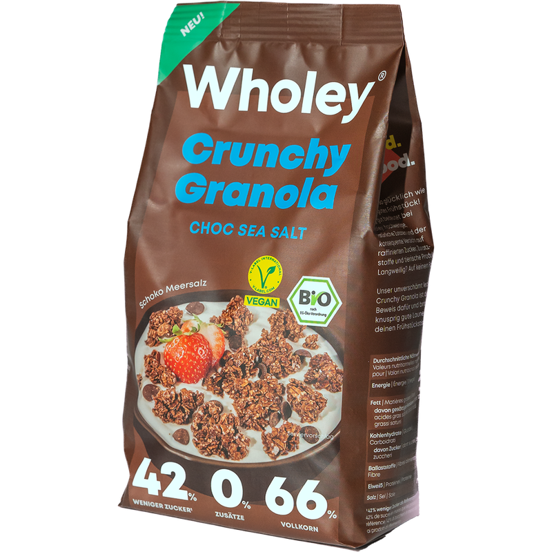 Wholey Wholey Choc Sea Salt Granola 2.0 - Produktbild
