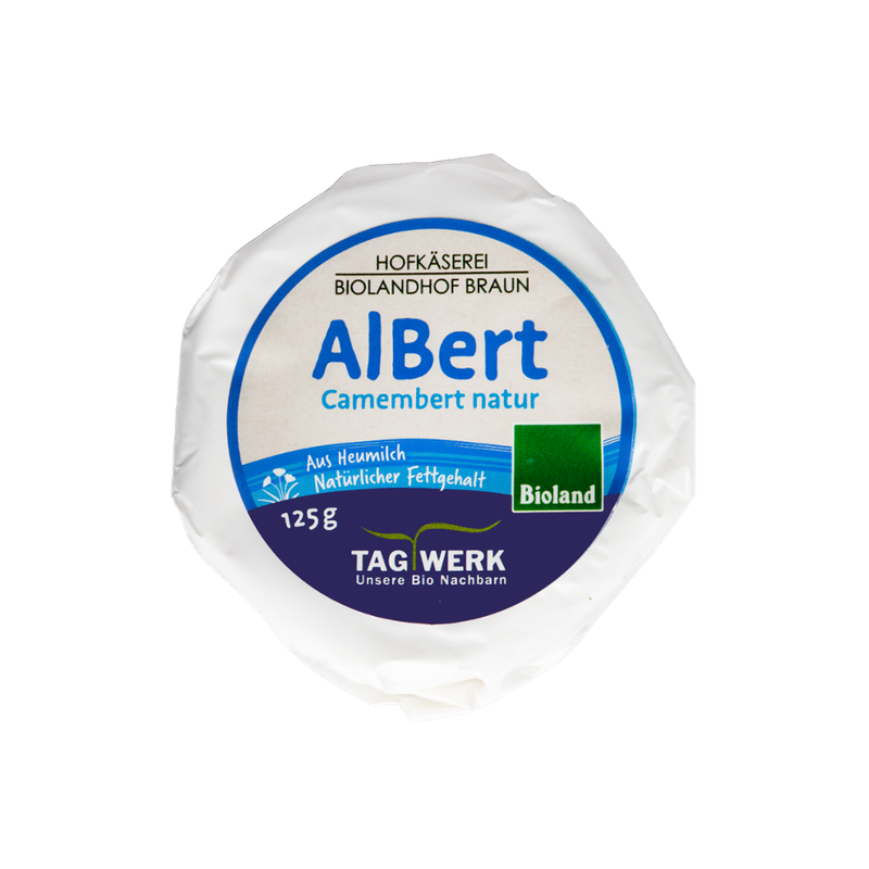 TAGWERK AlBert Camembert natur Hofläserei Biolandhof Braun - Produktbild