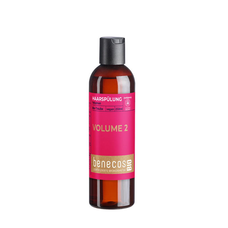 benecos benecosBIO Haarspülung Volumen BIO-Traube - VOLUME 2 250 ml - Produktbild