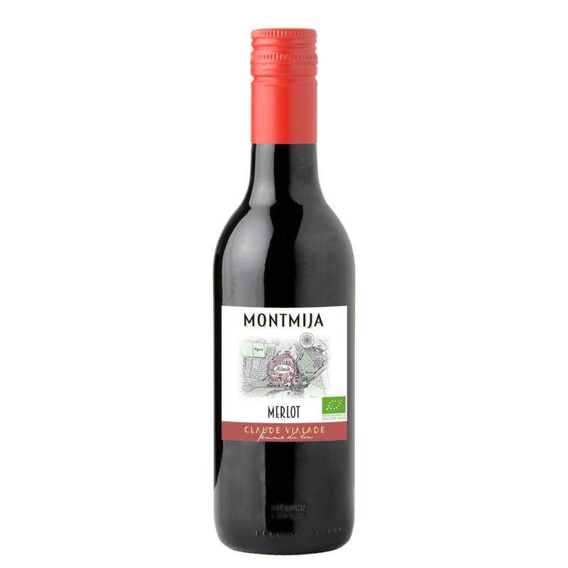 Montmija Rouge Merlot Montmija BIO Claude Vialade Pays D'oc 25cl - Produktbild