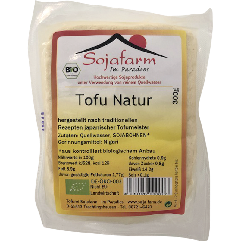 Sojafarm Tofu Natur - Produktbild