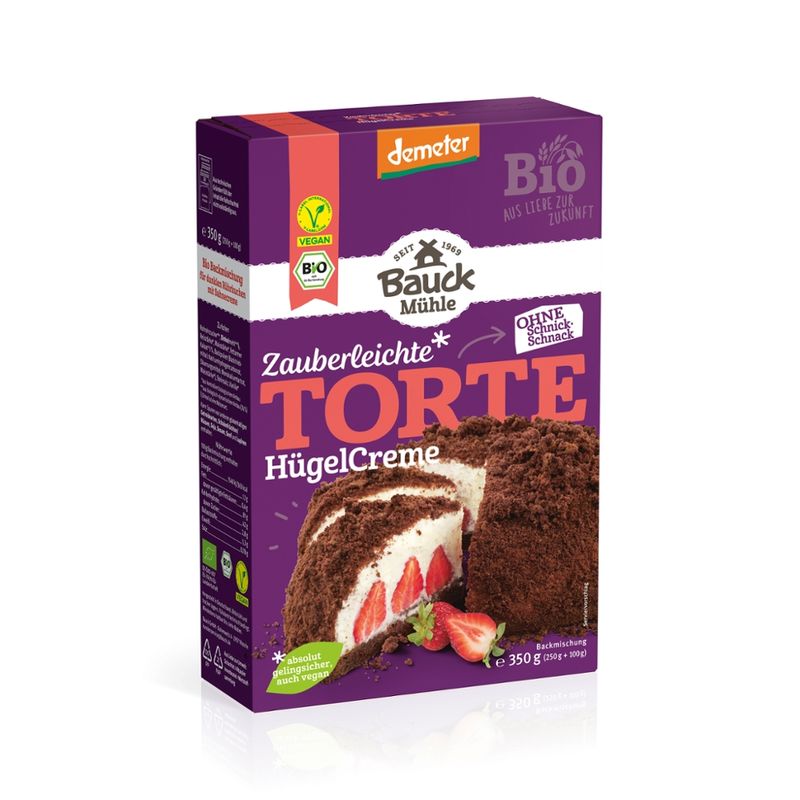 Bauck Mühle Hügel Torte Demeter - Produktbild