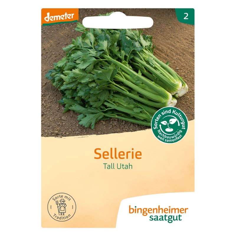 Bingenheimer Saatgut Tall Utah - Stangensellerie (Saatgut) - Produktbild