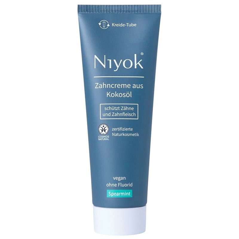 Niyok NIYOK - Dentifrice à l'huile de coco bio : Menthe verte - Produktbild