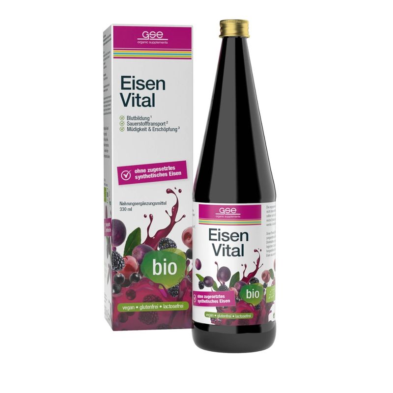 GSE  Eisen Vital Complex (Bio), 330 ml - Produktbild