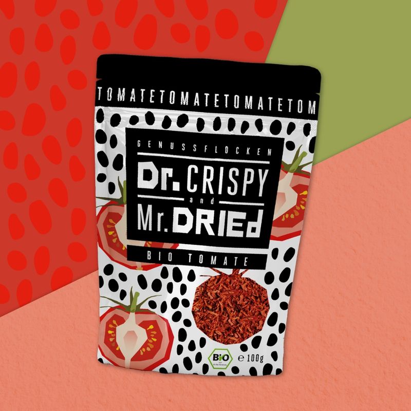 Dr. Crispy & Mr. Dried Bio Tomatenflocken - Produktbild