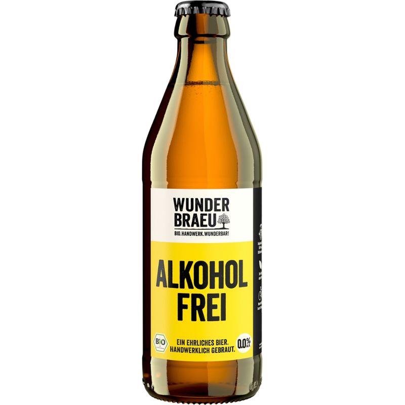 WUNDERBRAEU WUNDERBRAEU Alkoholfrei BIO 0,33L - Produktbild