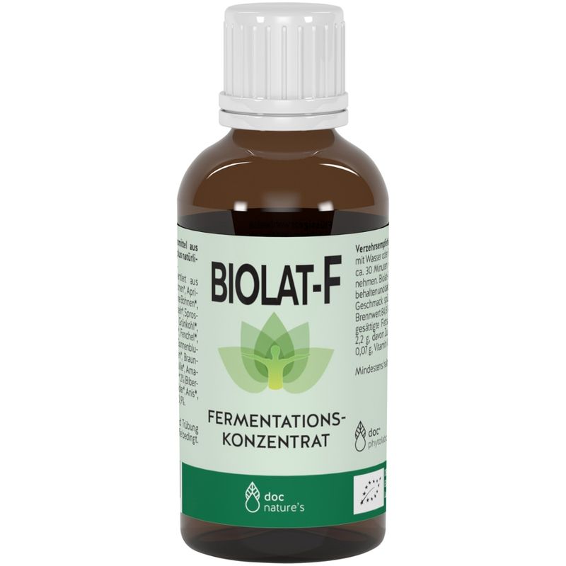 GESUND & Leben Reformqualität seit 1995 doc nature’s BIOLAT-F Fermentations-Konzentrat - Produktbild