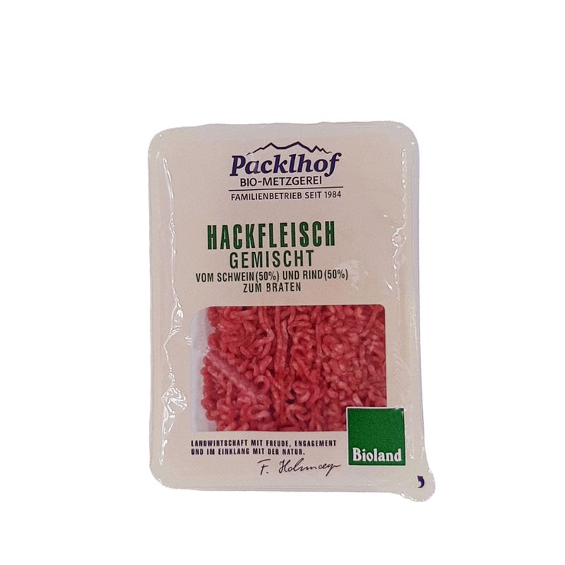 Packlhof Hackfleisch gemischt 320g SB/MAP - Produktbild