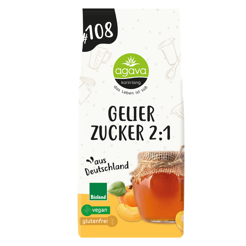Agava Gelierzucker 2:1 - Produktbild