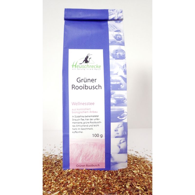 Heuschrecke Rooibusch, grün Kräutertee, kbA - Produktbild