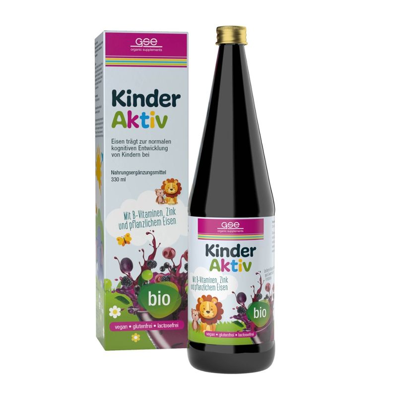 GSE  Kinder Aktiv Complex (Bio), 330 ml - Produktbild