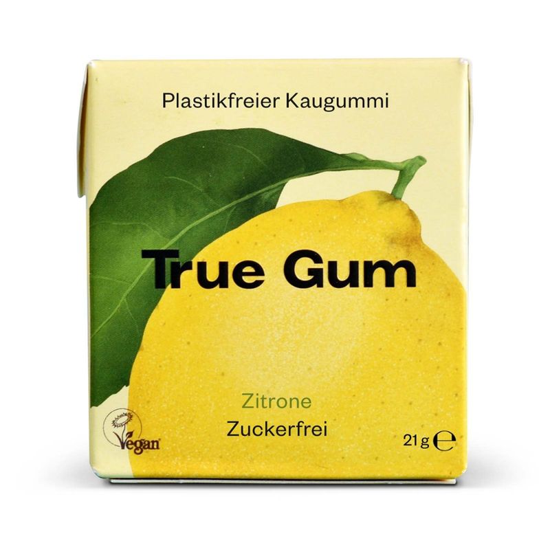 True Gum True Gum - Zitrone, 21g - Produktbild