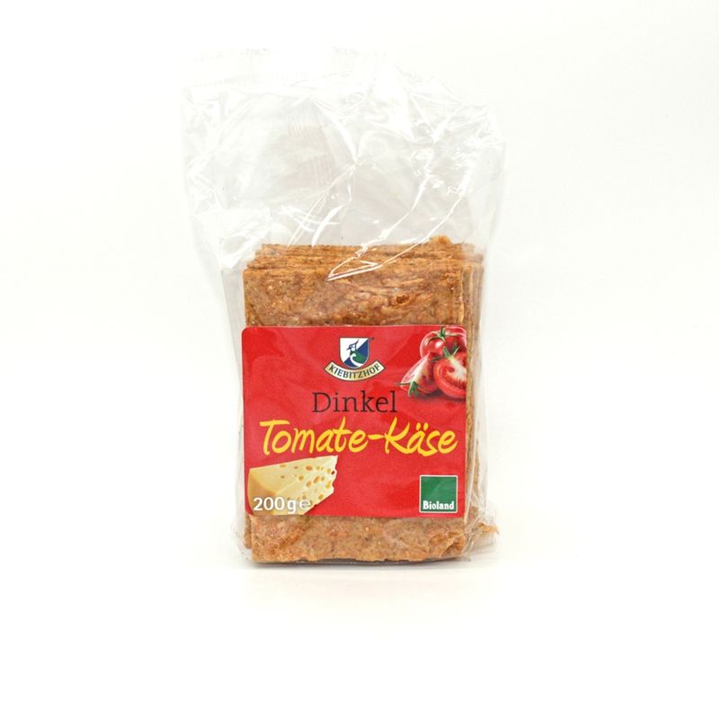 Kiebitzhof Bio Dinkel-Knäcke Tomate-Käse - Produktbild