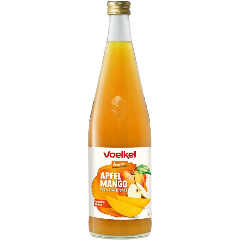 Voelkel Apfel Mango 100% Direktsaft - Produktbild