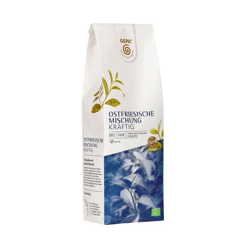 GEPA - The Fair Trade Company Bio Schwarztee Ostfriesische Mischung Kräftig - Produktbild