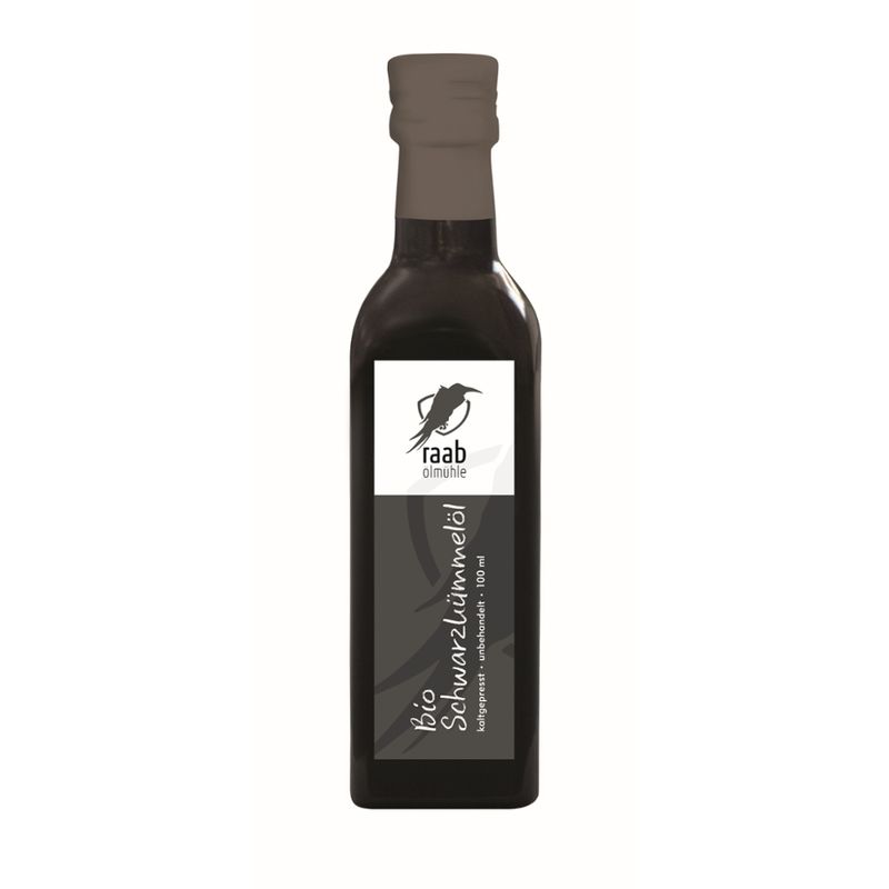 Ölmühle Raab Bio Schwarzkümmelöl kaltgepresst 100ml - Produktbild