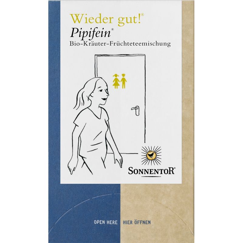 Sonnentor Pipifein® Tee Wieder gut!®, Doppelkammerbeutel - Produktbild