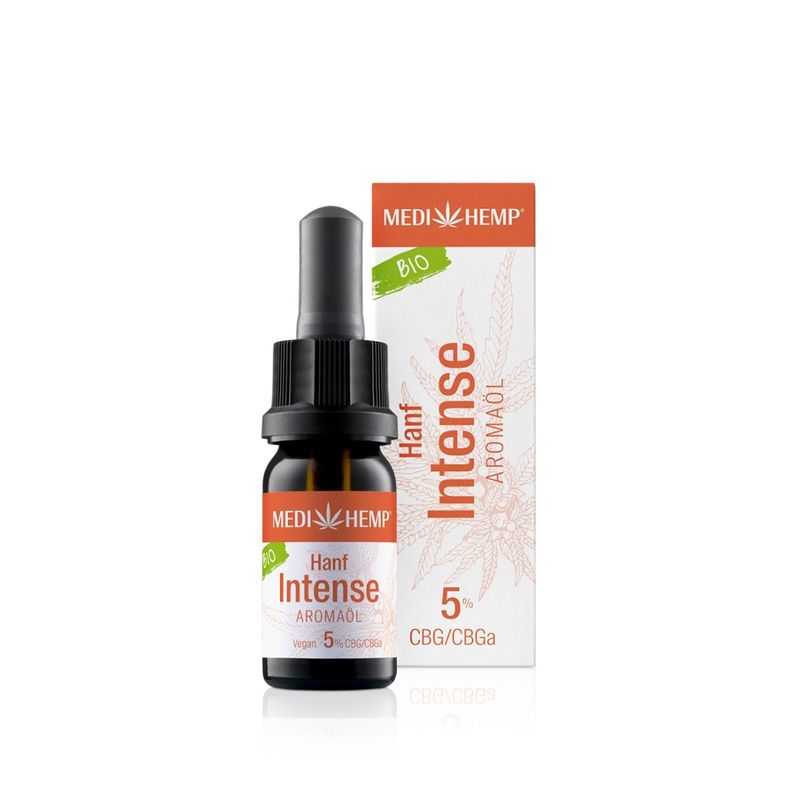 MEDIHEMP Bio Hanf Intense Aromaöl 5% - Produktbild