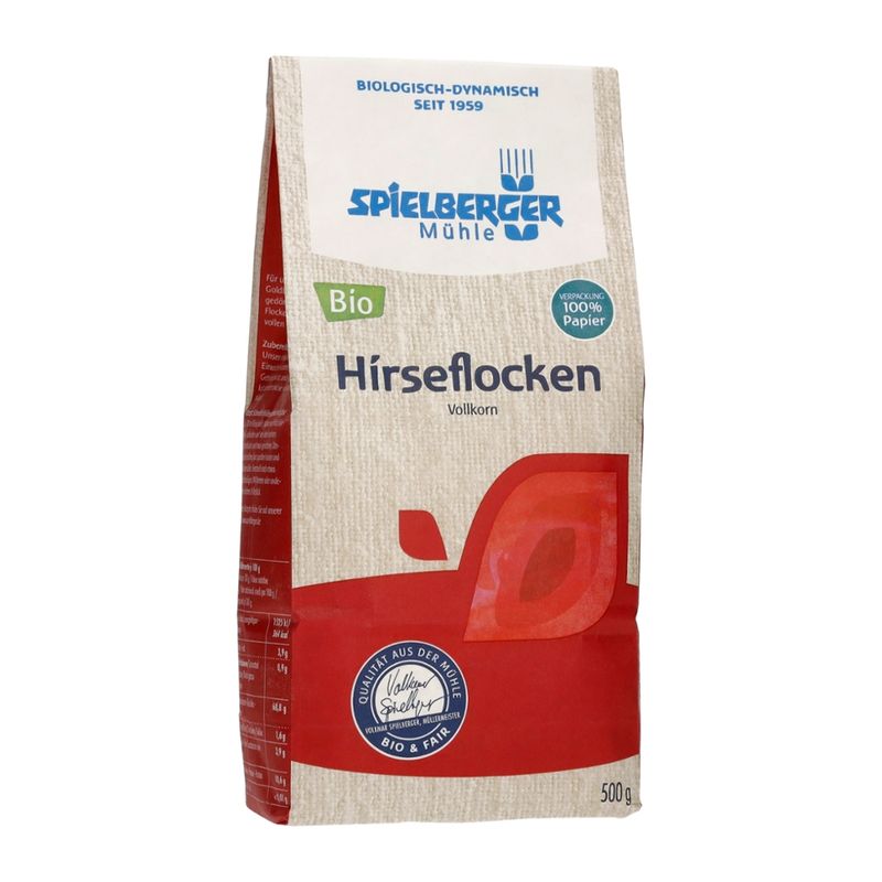 Spielberger Mühle Hirseflocken, kbA - Produktbild