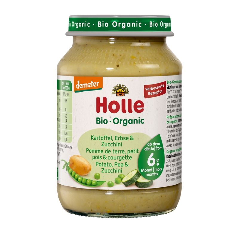 Holle  Kartoffel, Erbse & Zucchini - Produktbild