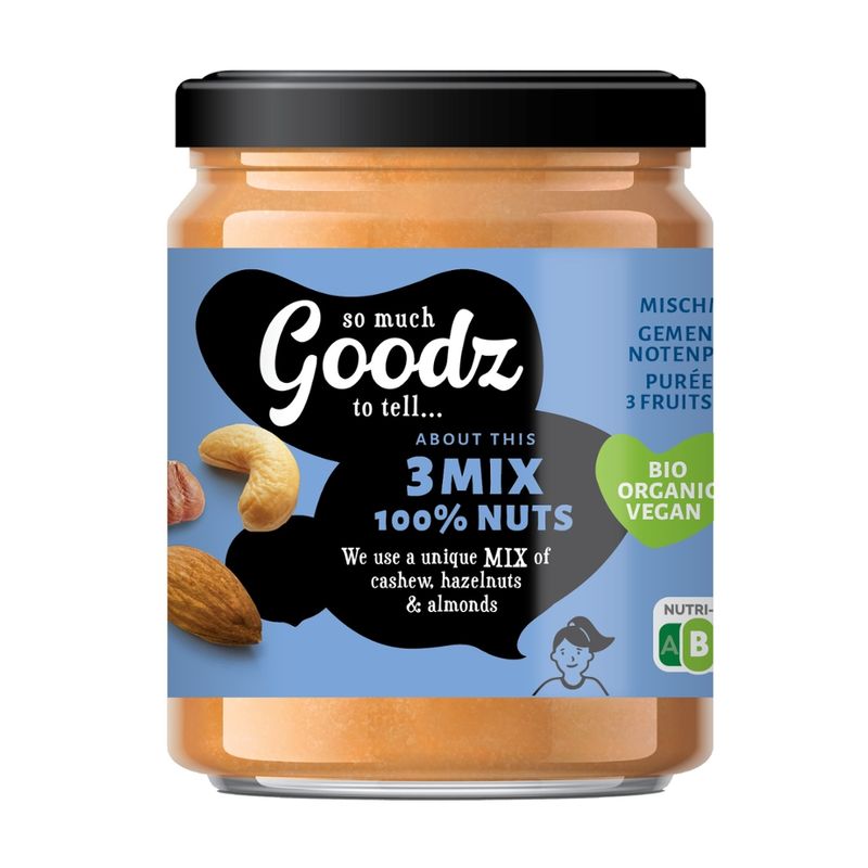 Goodz 3-Mix Mischmus ohne Erdnüsse - Produktbild