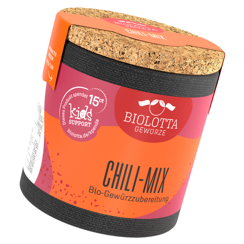 Biolotta Biolotta Korkdose Chili Bio-Gewürzzubereitung - Produktbild