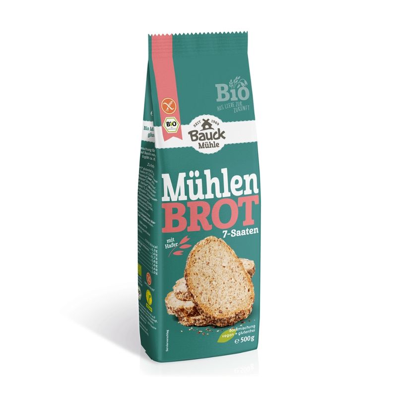 Bauck Mühle Mühlenbrot glutenfrei Bio - Produktbild