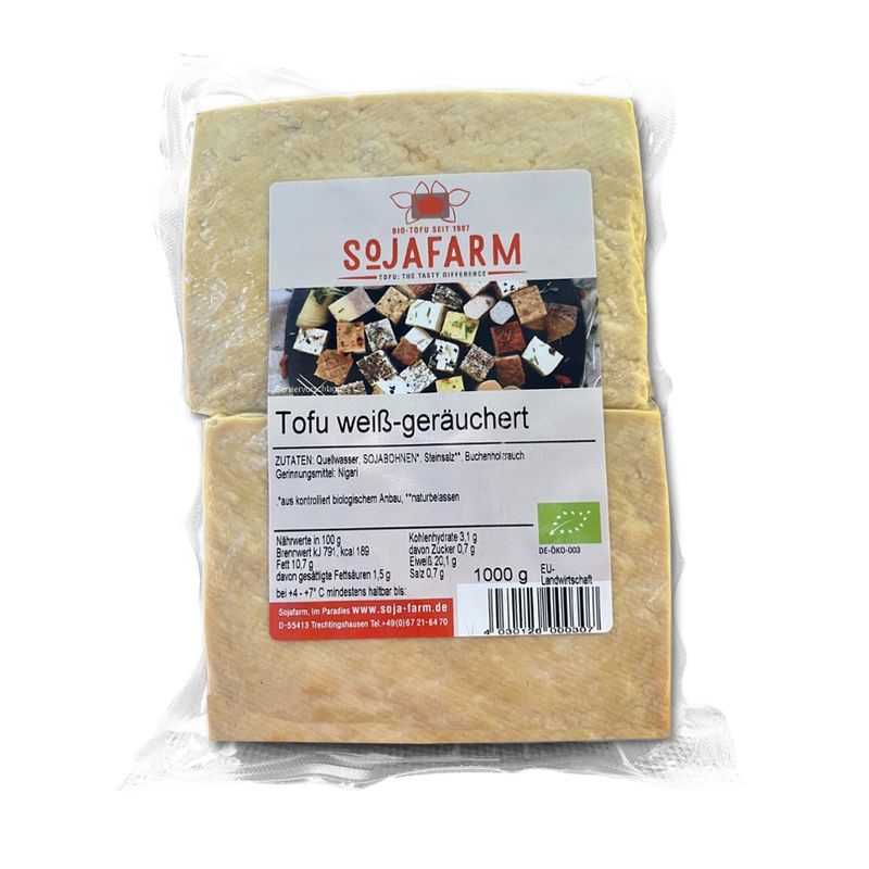 Sojafarm Tofu weiß-geräuchert - Produktbild