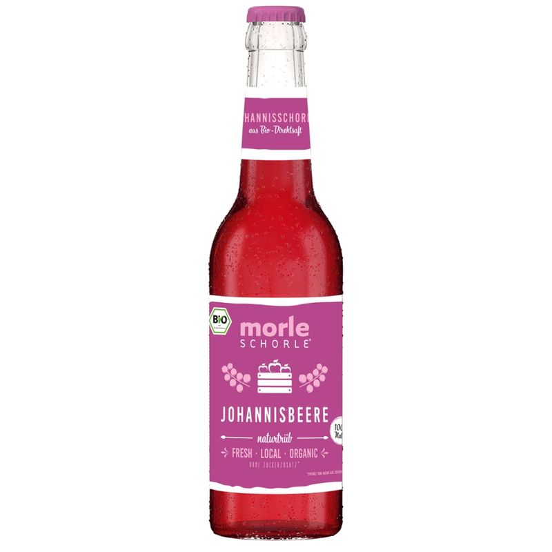 elbler® morleschorle® Johannisbeerschorle aus Bio-Direktsaft - Produktbild