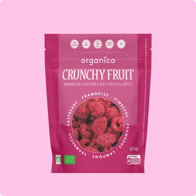 Organica Gefriergetrocknete Bio-Himbeeren - Produktbild