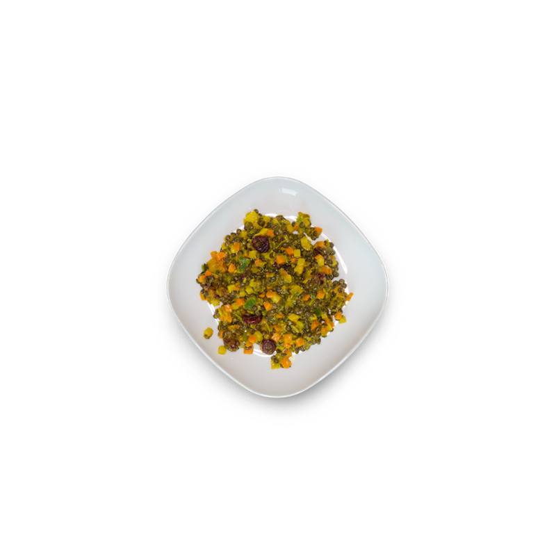 Jouis Nour BIO - Beluga Linsensalat mit Curry-Orangen-Dressing, Großgebinde 1000g - Produktbild