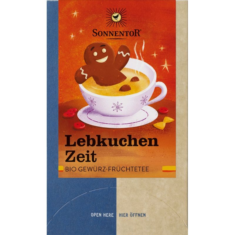 Sonnentor Lebkuchen Zeit, Doppelkammerbeutel - Produktbild