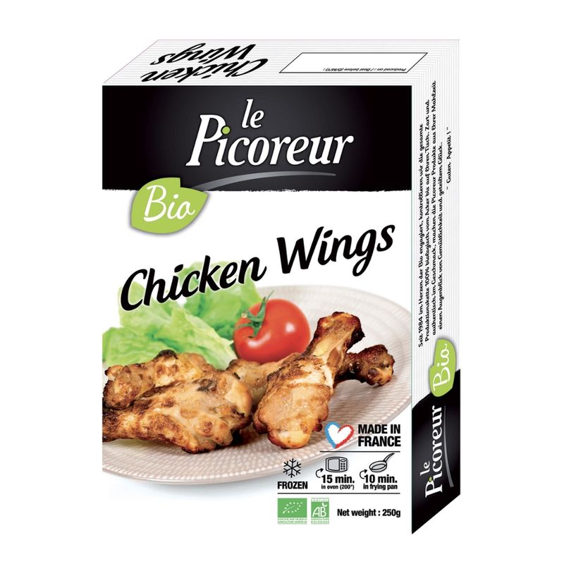 Le Picoreur  BIO CHICKEN WINGS TK tiefgekühlt - Produktbild