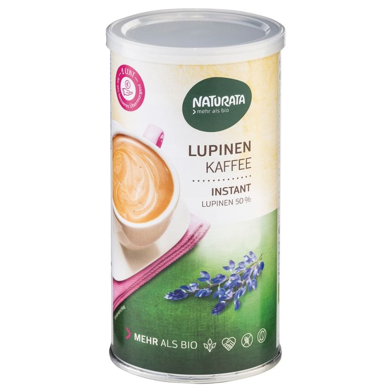 NATURATA Lupinenkaffee, instant, Dose - Produktbild