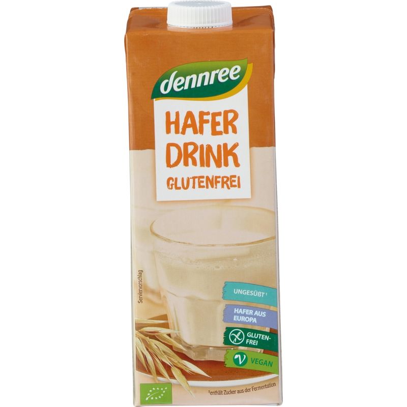 dennree Haferdrink glutenfrei - Produktbild