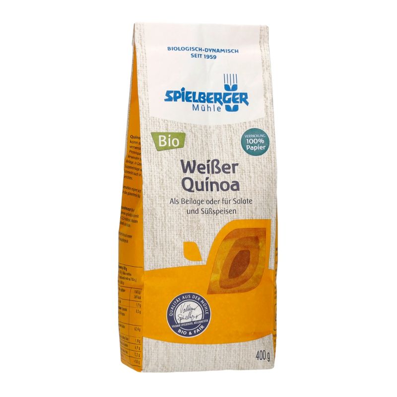 Spielberger Mühle Quinoa, weiß, kbA - Produktbild