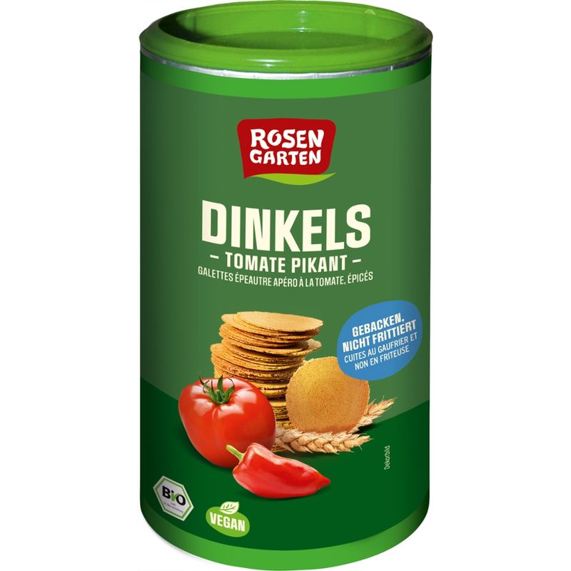 Rosengarten Dinkels Tomate Cracker - Produktbild