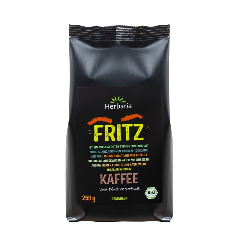 HERBARIA Fritz Kaffee gemahlen bio - Produktbild